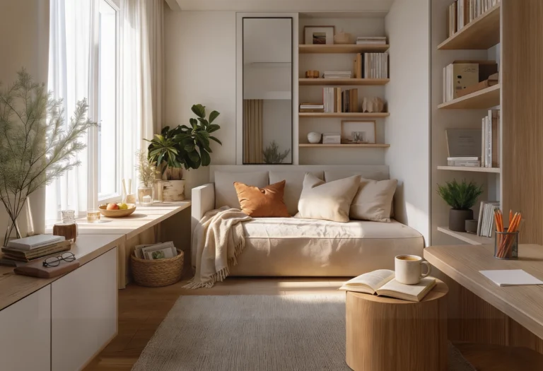 Kleine Wohnzimmer clever einrichten – 10 Ideen für mehr Platz